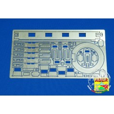 1/16 Commander's Cupola Interior Details for Tiger I, Ausf.E Early for Tamiya