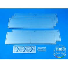 1/16 German Panther G/Jagdpanther Photo-etched Side Skirts for Tamiya kit