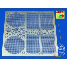 Grilles for 1/16 German Tiger II for Trumpeter kit