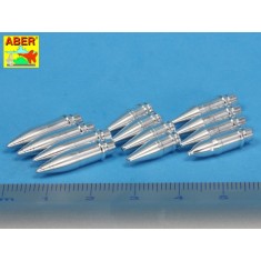 1/16 German Pz.Kpfw.IV Ausf.H (Sd.Kfz.161/2) Vol.14 7.5 cm Ammo Projectiles for Trumpeter