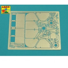 1/16 Tiger I, E Tunisia 501 abt.- Tail Mud Flaps for Tamiya kits