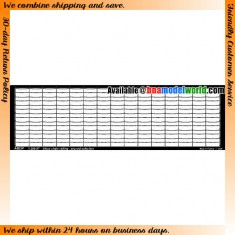 1/200 Ship Chain Railing - 2 Horizontal Bars