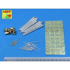 1/200 HMS Rodney / Nelson Barrels Set (9x 405mm, 12x 152mm, 6x 102mm)