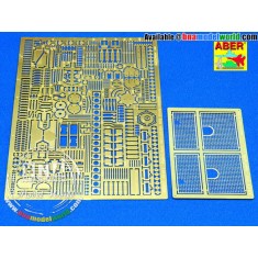 1/35 PzKpfw.VI Tiger I Ausf.H1 Detail-up Set for Italeri/Academy kit