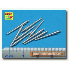 1/350 203mm/8in Gun Barrels Mk.12/15 Late Type for US Baltimore,San Francisco