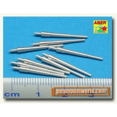 1/350 203mm/8in Mk.9/14 Early Barrels for USN Cruisers: New Orleans Types (9pcs)
