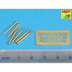 1/350 British 53.3cm MK.VIII Torpedoes set (6pcs)