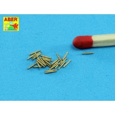 1/350 Royal Navy Aircraft Carrier Barrels Set (QF Mk I+QF 2-pdr Mark VIII+Vickers Mk III)