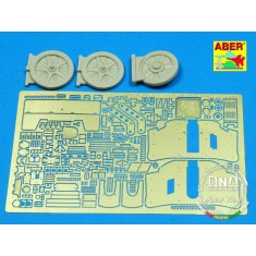Detail-up Set for 1/35 German 7.5cm Anti-tank Gun PaK 97/38 for Dragon kit