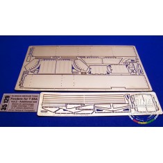 Photo-etched Fenders for 1/35 Russian Medium Tank T-55A for Tamiya/Trumpeter kit