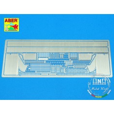 Photo-etched Fenders for 1/35 Russian T-34/76 model 1940 for Dragon kit