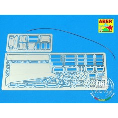 Vision Ports for 1/35 German Heavy Armoured Car SdKfz.234/4 for Italeri kit