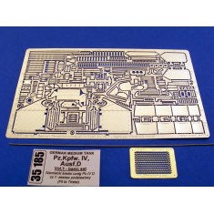 1/35 German Medium Tank PzKpfw.IV, Ausf.D Detail set Vol.1 (Basics) for Tristar kit