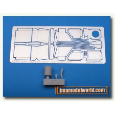 Photo-etched Fenders for 1/35 SdKfz.251/1 Ausf.D APC for AFV Club kit