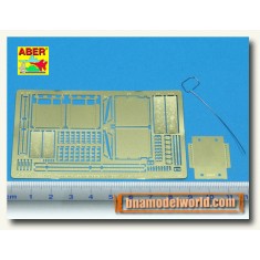 Front and Back Mudguards for 1/35 German Tiger I (universal)