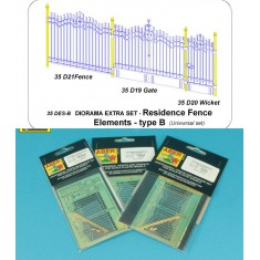 1/35 Residence Fence Elements Type B