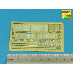 1/35 Russian Tank T-55AM / T-55AMV Grills for Takom kit