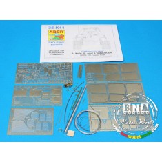 1/35 Super Upgrade Photoetched set for King Tiger Porsche for Dragon kit