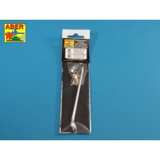 1/35 German Tiger B Porsche Turret-early 8.8cm Kw.K 43 (L/71) Gun Barrel for Takom