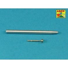 1/35 Matilda Mk.IIICS Barrel ROQF Mk.I 76.2mm w/Besa MG Barrel for Tamiya kits