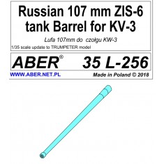 1/35 Russian KV-3 107mm ZIS-6 Tank Barrel for Trumpeter kits