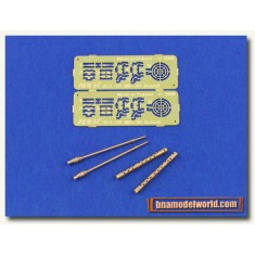 1/35 Set of 2 Barrels for German Machine Guns MG34