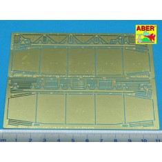 1/48 German Medium Tank PzKpfw.IV, Ausf.H/J Early Vol.4 Side Skirts set for Tamiya