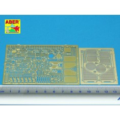 1/48 German Heavy Tank PzKpfw.VI Ausf.B Tiger II Production Turret Photo-Etched set