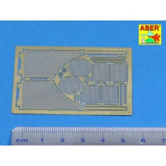 1/48 Grilles for Sd.Kfz.182 King Tiger (Porsche Turret) for Tamiya kit