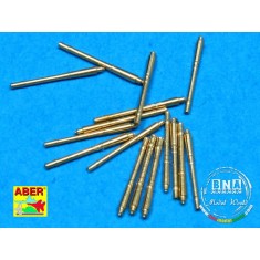 1/700 15.2cm Barrels for British Navy Ships: Nelson, Rodney (12pcs)