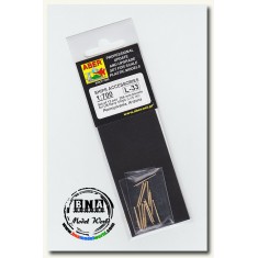1/700 35.6cm Barrels for US Navy Ships Pennsylvania, Arizona (12pcs)