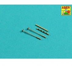 1/32 British Browning .303 Aircraft Machine Guns Barrels with Flash Hiders (2pcs)