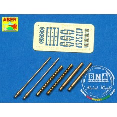 Armament for 1/32 German Messerschmitt Bf-109 E-3/4, E-7, E-9 (MG17 x2,MG FF x2)