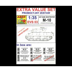 1/35 US Tank Destroyer M-10 Detail Set for Academy kits