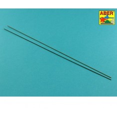 Brass Hexagonal Rods (diameter: 1.0mm, length: 245mm, 2pcs)