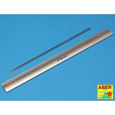 Steel Round Rods 0.3mm (Length: 250mm, 12pcs)