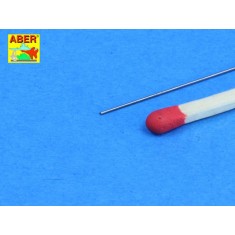 Steel Round Rods - D: 0.4mm; Length: 250mm (x12pcs)