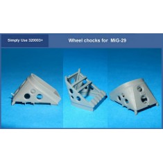 1/32 Mikoyan MiG-29 Wheel Chocks (1 pair)