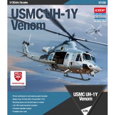 1/35 USMC UH-1Y Venom Medium Utility Helicopter