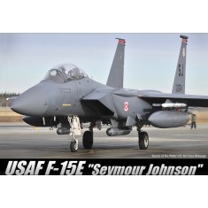 1/48 McDonnell F-15E "Seymour Johnson" with 2 Figures & Armaments