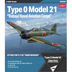 1/48 Mitsubishi A6M2 Type 0 Model 21 Zero - Rabaul Naval Aviation Corps