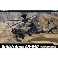 1/72 British Army AH-64 Apache Attack Helicopter "Afghanistan"
