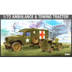 1/72 US Ambulance and Towing Tractor