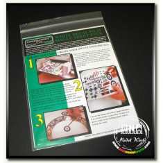 Inkjet White Decal Film - Single Sheet Pack