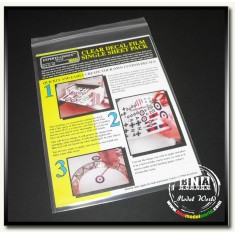 Laser/Colour Clear Decal Film - Single Sheet Pack