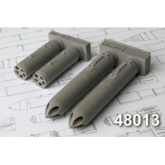 1/48 B13L 122mm Rocket Launcher (2pcs)