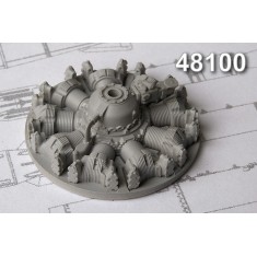 1/48 ASh-62 IR Radial Piston Engine