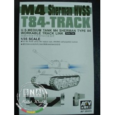 1/35 T84 Workable Track for US M4 Sherman HVSS