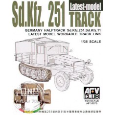 1/35 Workable Track for German Halftrack SdKfz.11/Sdkfz.251 (Latest Model)