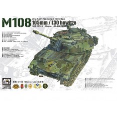 1/35 105mm/L30 Howitze M108 US Self-Propelled Howitzer